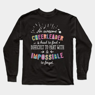 An awesome Cheerleader Gift Idea - Impossible to Forget Quote Long Sleeve T-Shirt